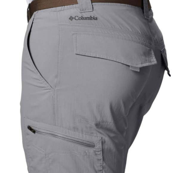 Columbia Silver Ridge Convertible Pants Zip Off In Gravel Size 50 X 34 - Picture 11 of 11